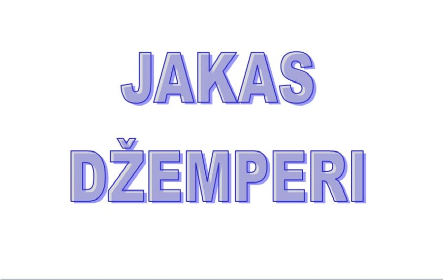 JAKAS/DŽEMPERI