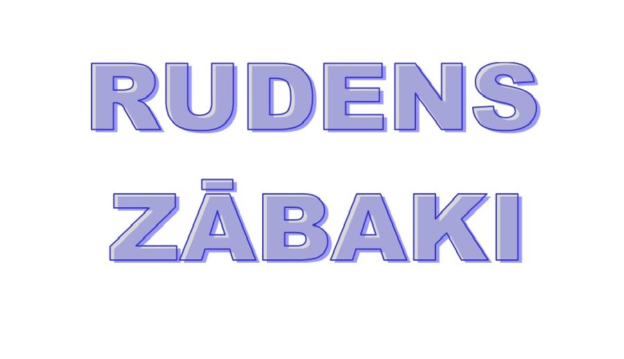 RUDENS ZĀBAKI puišiem