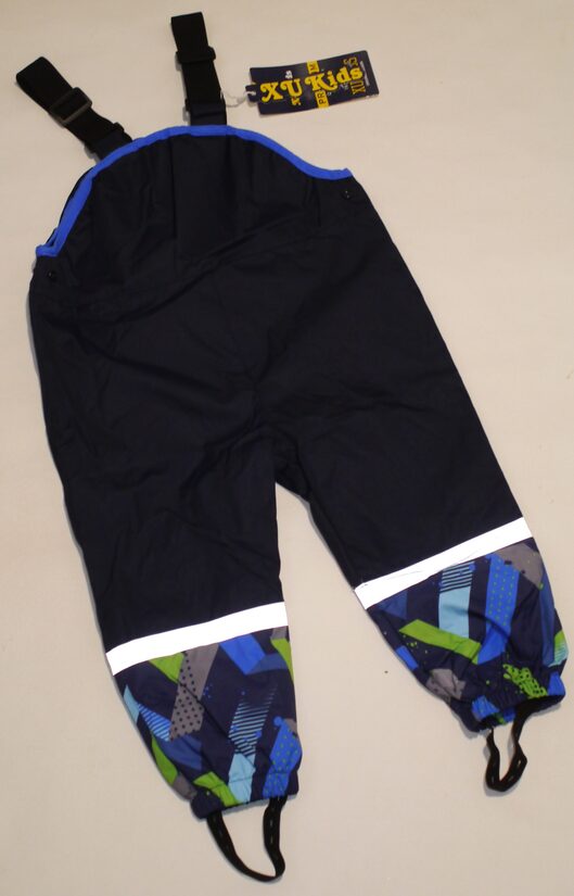 92/98, 98/104, 110/116cm lietus bikses ar kokvilnas oderi raibi gali puiku