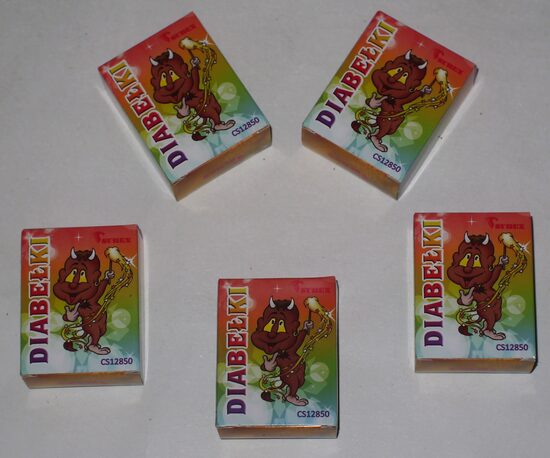 plaukšķenes (50gab kastītē)