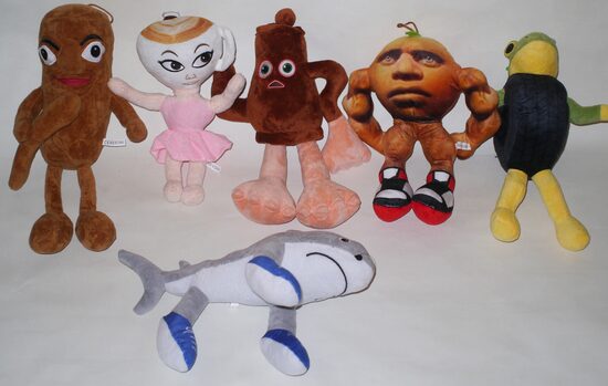 Brainrot mīkstās mantas 30-40cm