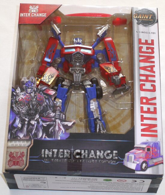 transformers sarkans 25cm