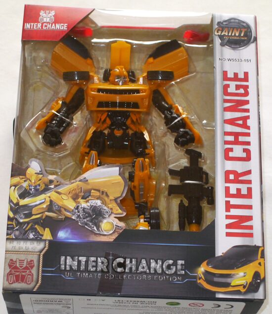 transformers dzeltens 25cm