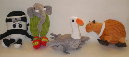 Brainrot mīkstās mantas 30cm