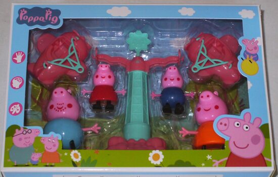 Peppy Pig komplekts ar karuseli