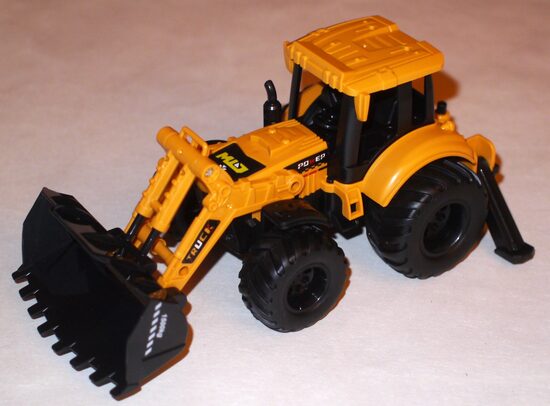 traktors brūns 22cm