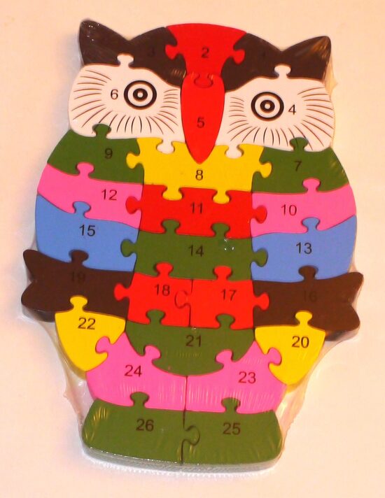 koka puzles dažādas