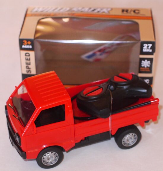 kravas mašīna ar pulti 17cm sarkana