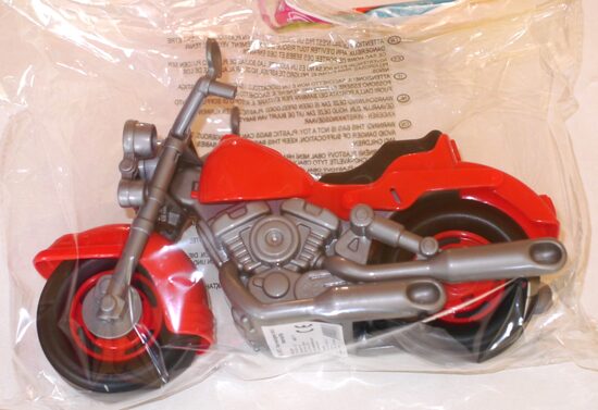Sarkans motocikls 24cm