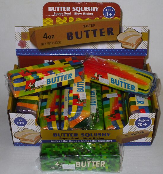 Spaidāmi butter 13cm raibi