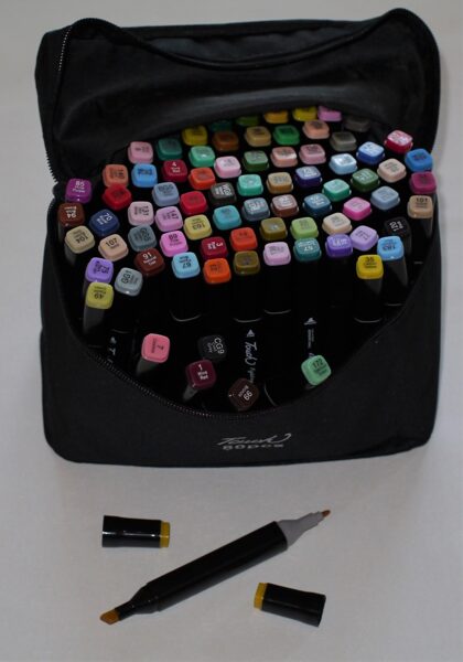 flomāsteri/marķieri 80gab