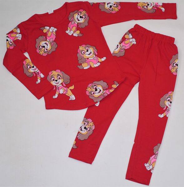 74/80cm sarkans kostīms ķepu patruļa meitenēm