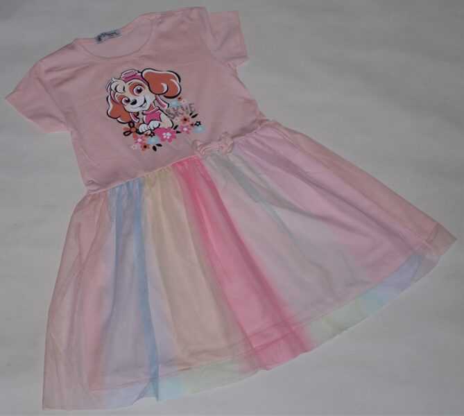 116/122, 122/128, 128/134cm vasaras kleita maigi rozā Skye