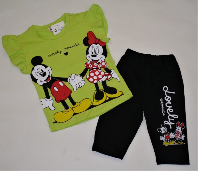 86/92cm vasaras kostīms meitenēm Minnie zaļš