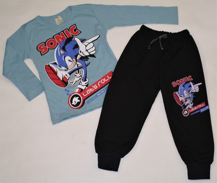 104/110, 122/128cm kostīms sonic puišiem