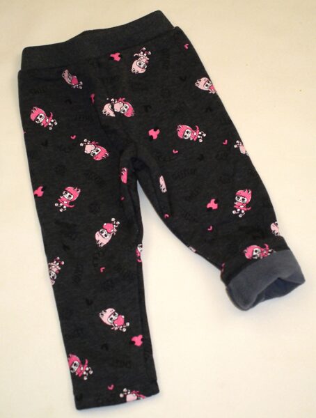 68, 80cm siltie legingi meitenēm Mincis cepurē pelēki