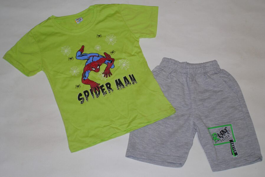 116/122cm vasaras kostīms puiku spaider zaļš